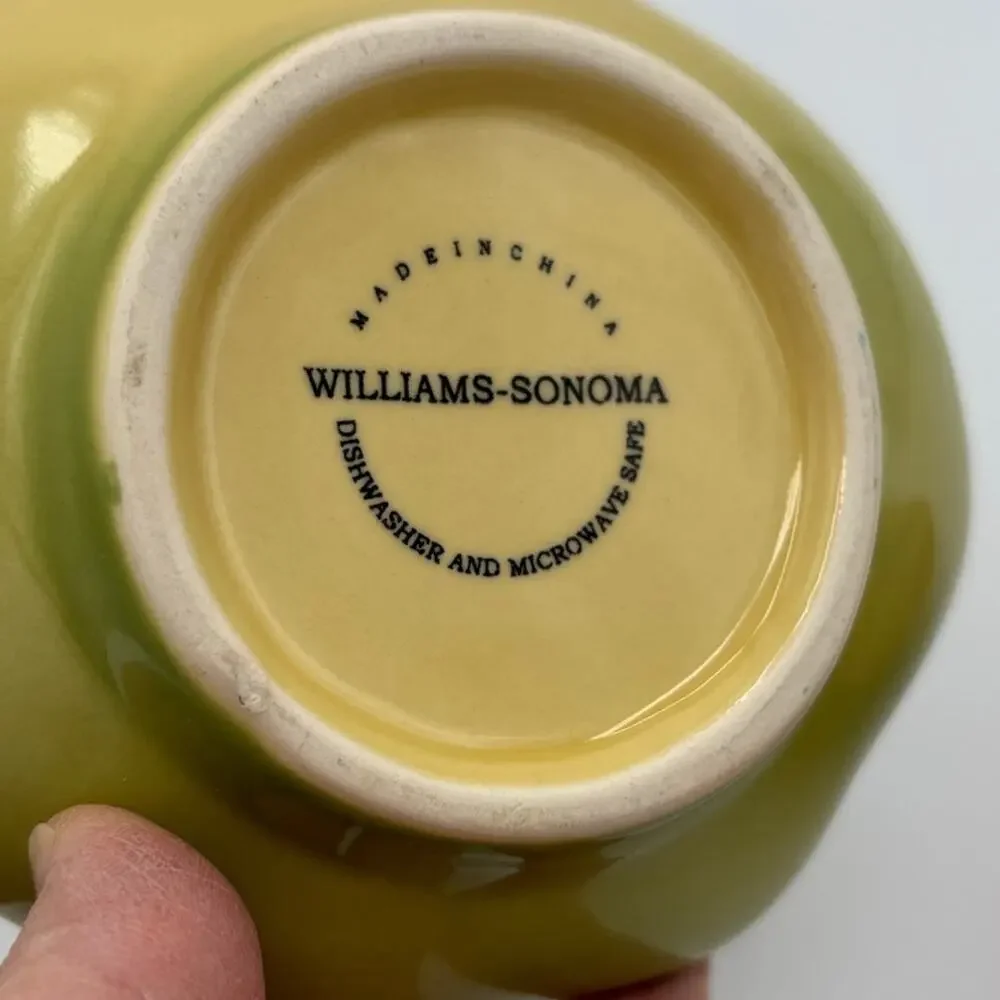 Williams Sonoma Vintage Ceramic Heirloom Tomato Dish Dip Salsa qty 2 replacement